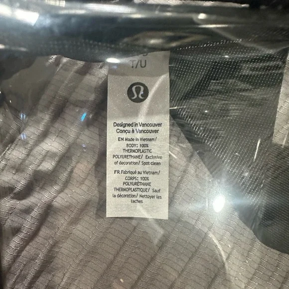 lululemon athletica Clear and Black Belt Bag - Picture 4 of 5